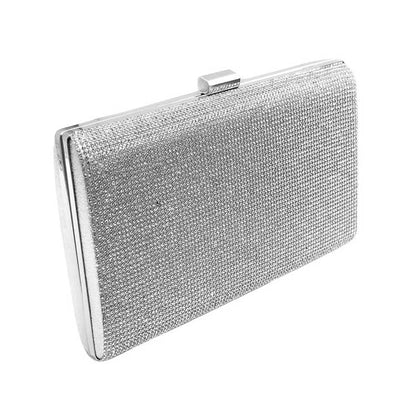 Crystal Shimmery Evening Clutch Bag