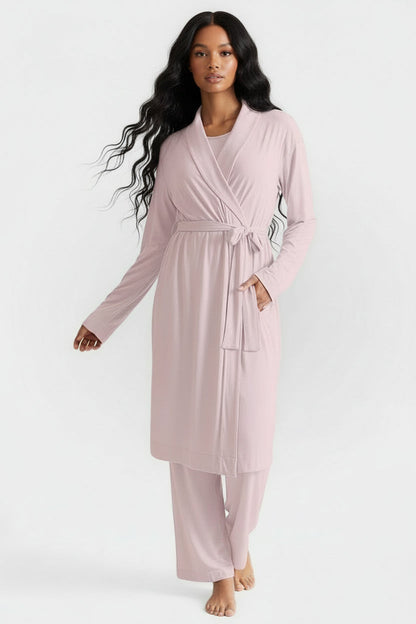 Collagen Lounge Robe - Black