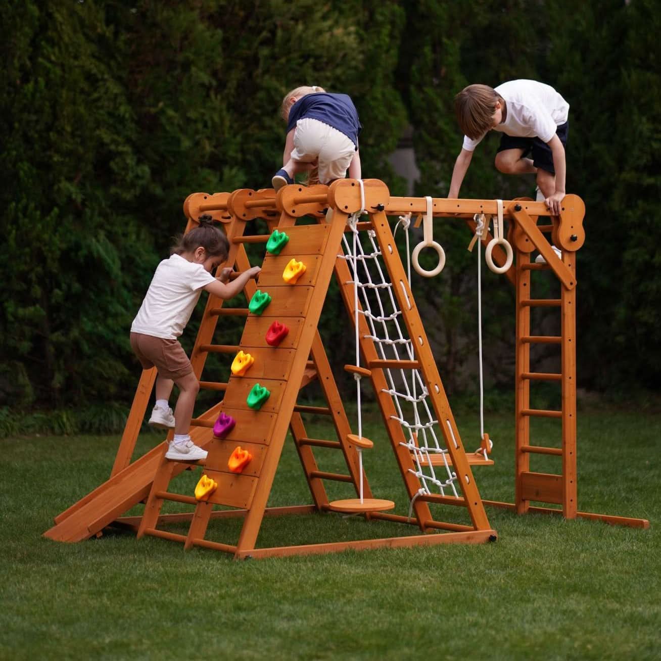 Chestnut | Foldable Jungle Gym