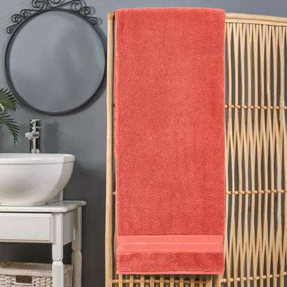 Elegant Comfort 1-Piece Premium Turkish Cotton Three Line Popcorn Oversized Bath Sheet Towel 40 x 80 Inch