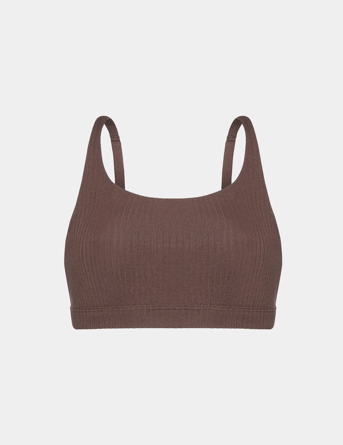 Cotton Rib Scoop Bralette - Last Call