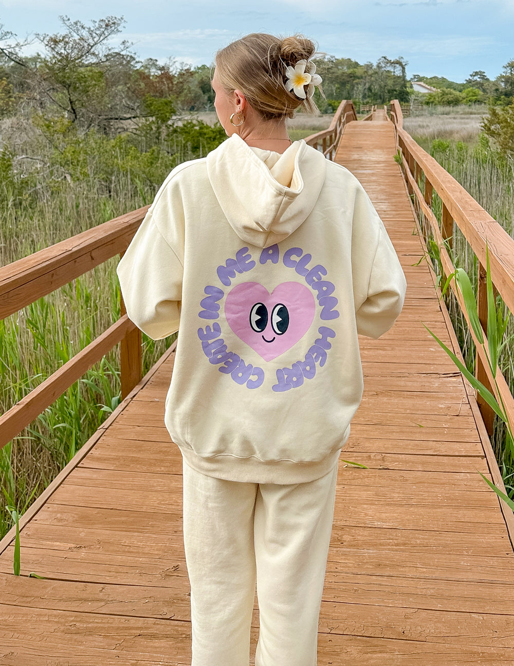 Elevated Faith Create in Me a Clean Heart Unisex Hoodie