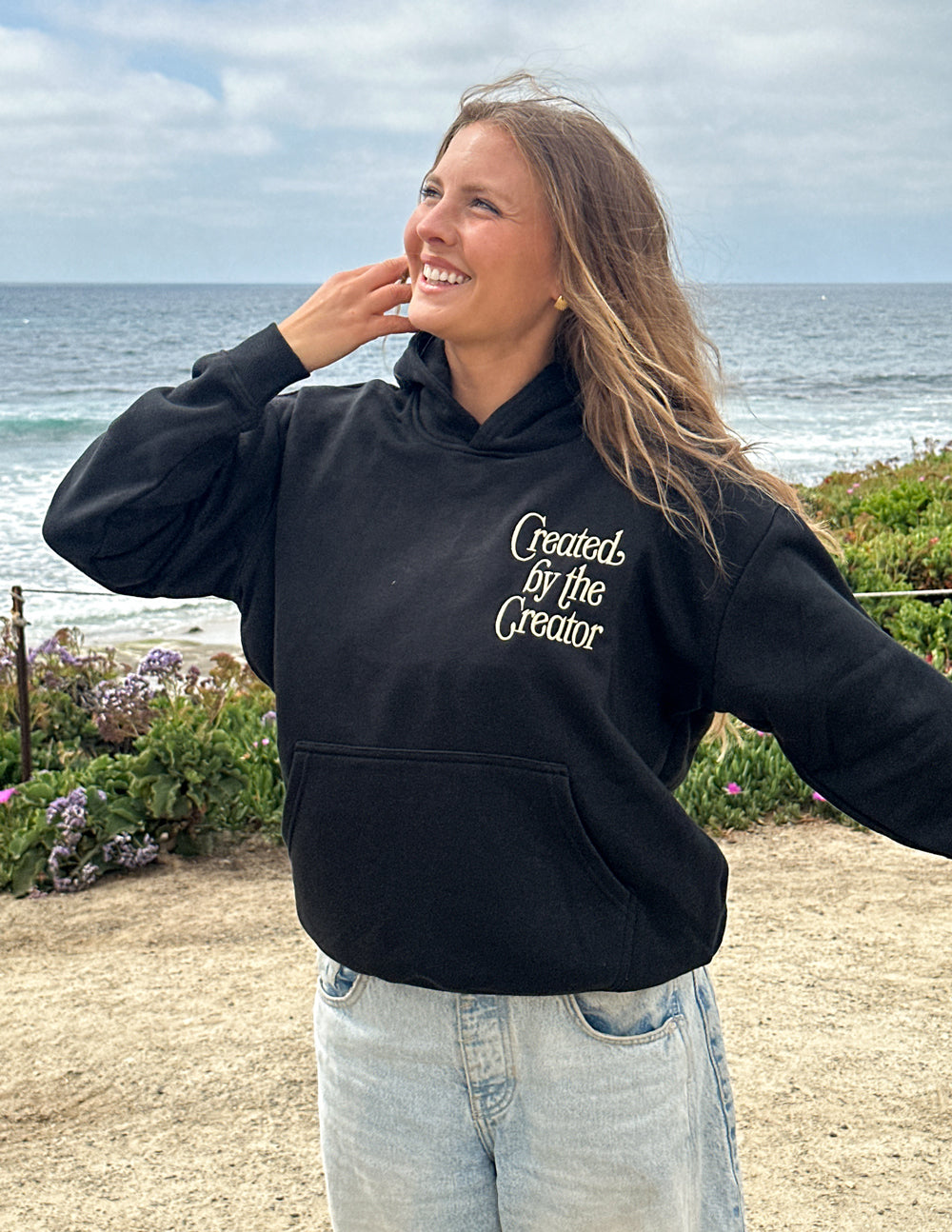 Elevated Faith Created by the Creator Unisex Hoodie