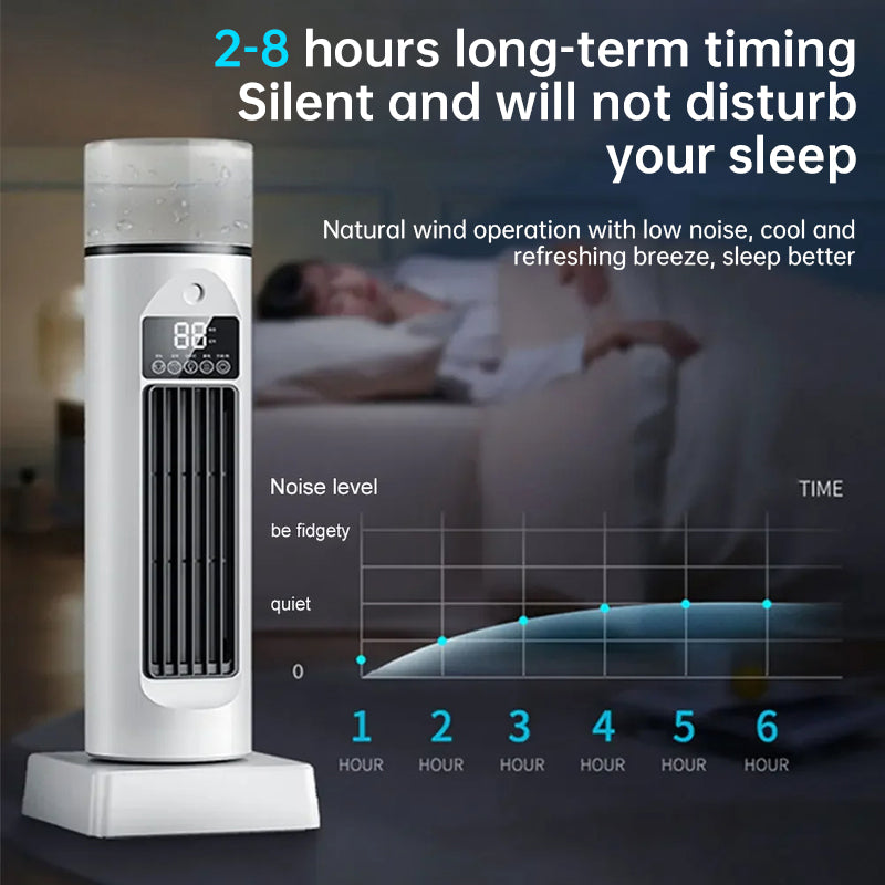 Portable Mist Tower Fan – 6 Speeds