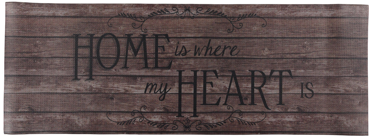 20"x55" Oversized Cushioned Anti-Fatigue Kitchen Runner Mat (Home Heartwood)
