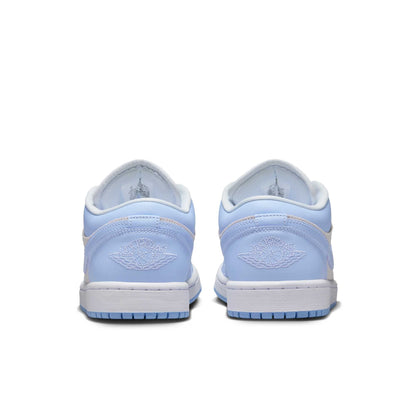 Air Jordan Women's Retro 1 Low 'Football Grey Aluminum' Sneakers