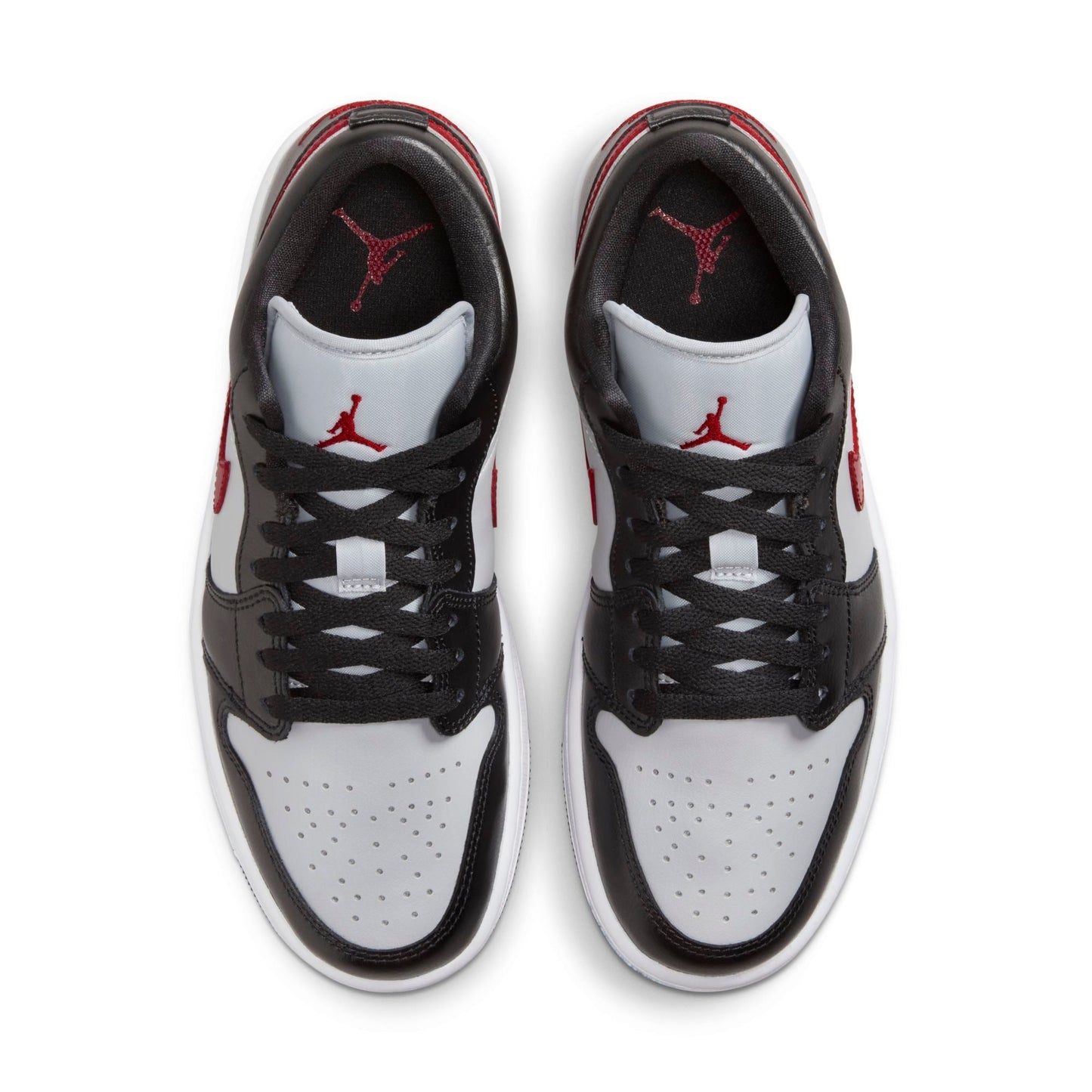 Air Jordan Women's Retro 1 Low 'Wolf Grey Gym Red' W Sneakers