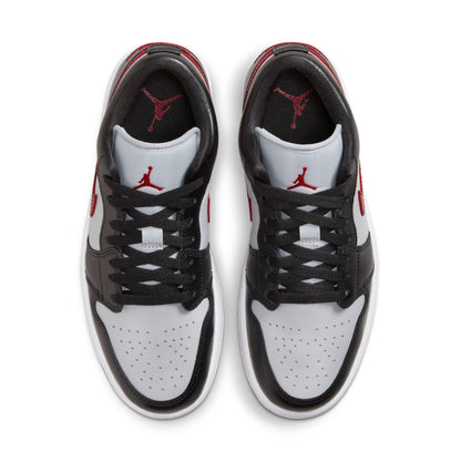 Air Jordan Women's Retro 1 Low 'Wolf Grey Gym Red' W Sneakers