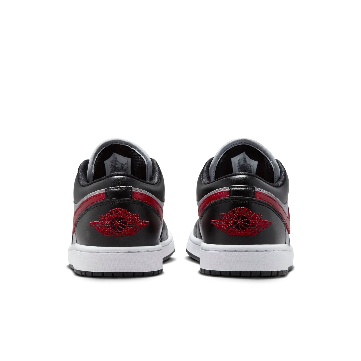 Air Jordan Women's Retro 1 Low 'Wolf Grey Gym Red' W Sneakers