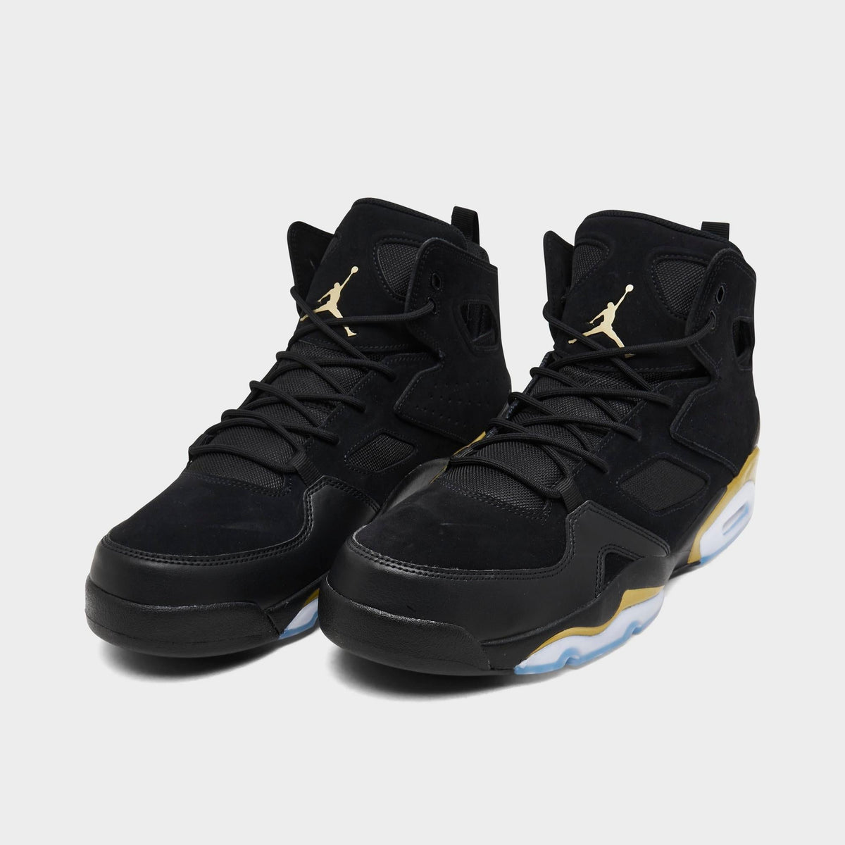 Air Jordan Men's Flight Club 91 'Black Metallic Gold 2021' (2021)'