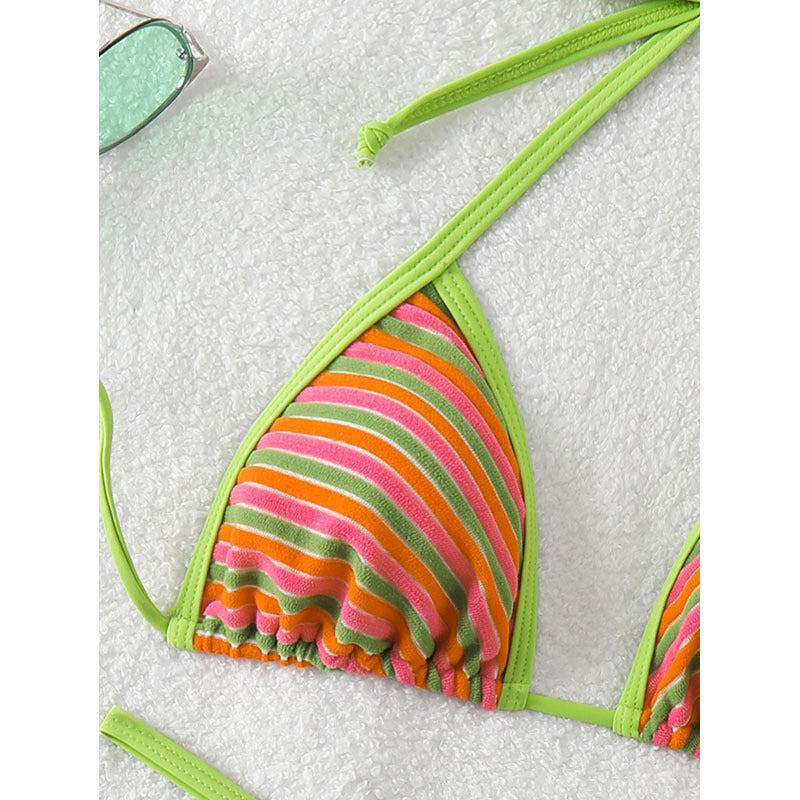 Style Strappy Bikini Set Sexy Beach Swim Suit