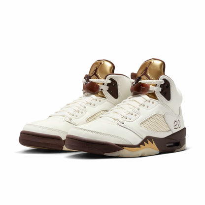 Air Jordan Women's Retro 5 'Golden Ticket' Sneakers