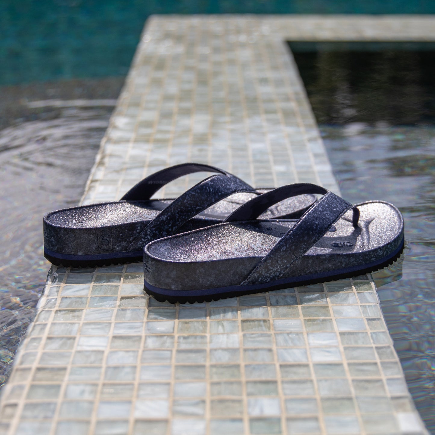 Fleks Unisex West Beach Flip Flop - Deep Blue Sea