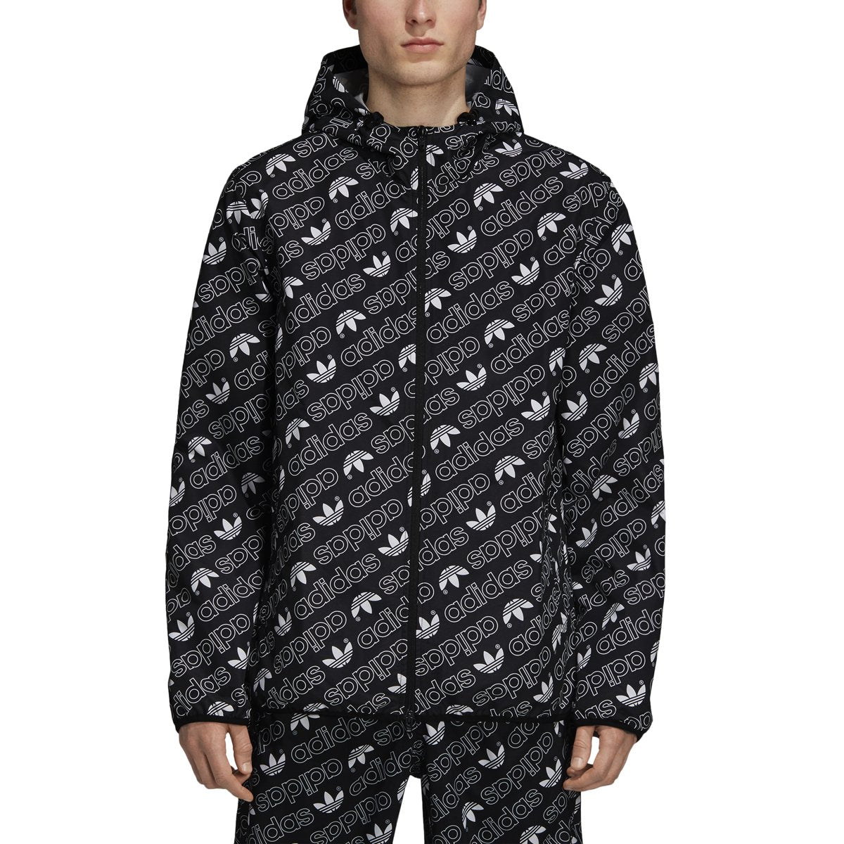 adidas Monogram Windbreaker Jacket Windbreakers
