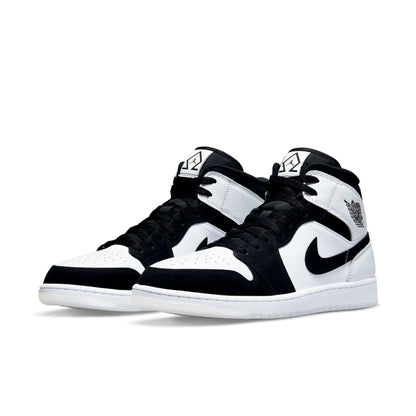 Air Jordan Men's Retro 1 Mid 'Diamond Shorts' Sneakers