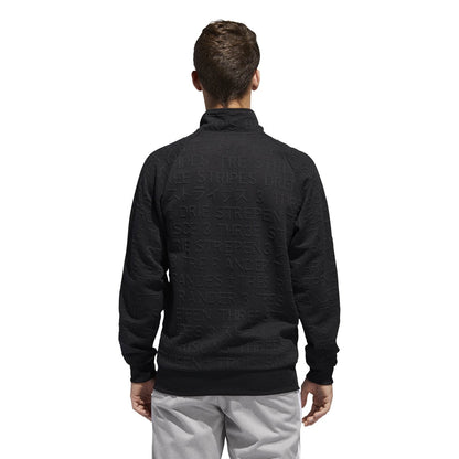 adidas Badge Of Sport 3-Stripe Cotton Fleece Pullover
