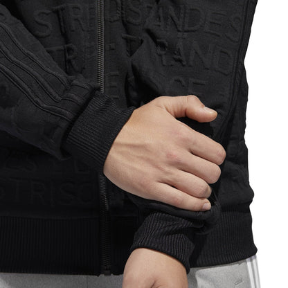 adidas Badge Of Sport 3-Stripe Cotton Fleece Pullover