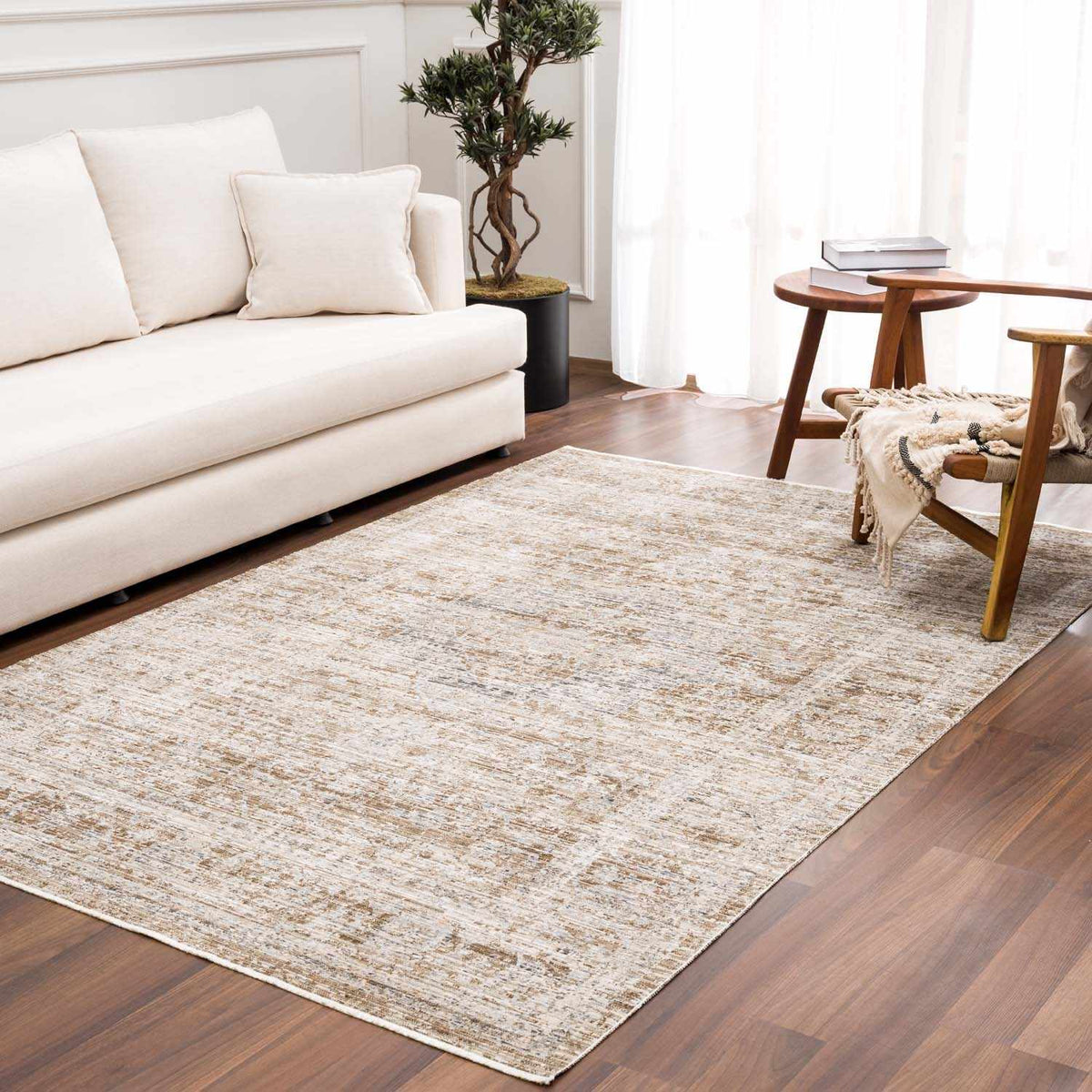 Aistys Washable Outdoor Area Rug
