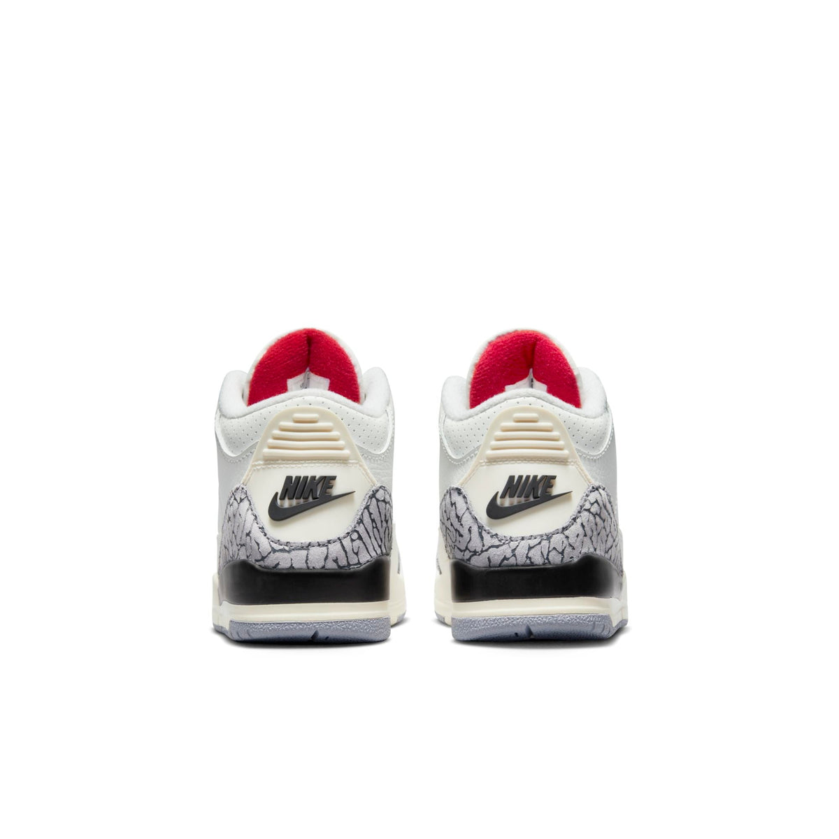 Air Jordan Preschool Retro 3 'White Cement Reimagined' Ps Sneakers