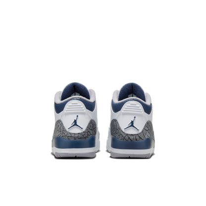 Air Jordan Preschool Retro 3 'Midnight Navy Ps' Sneakers