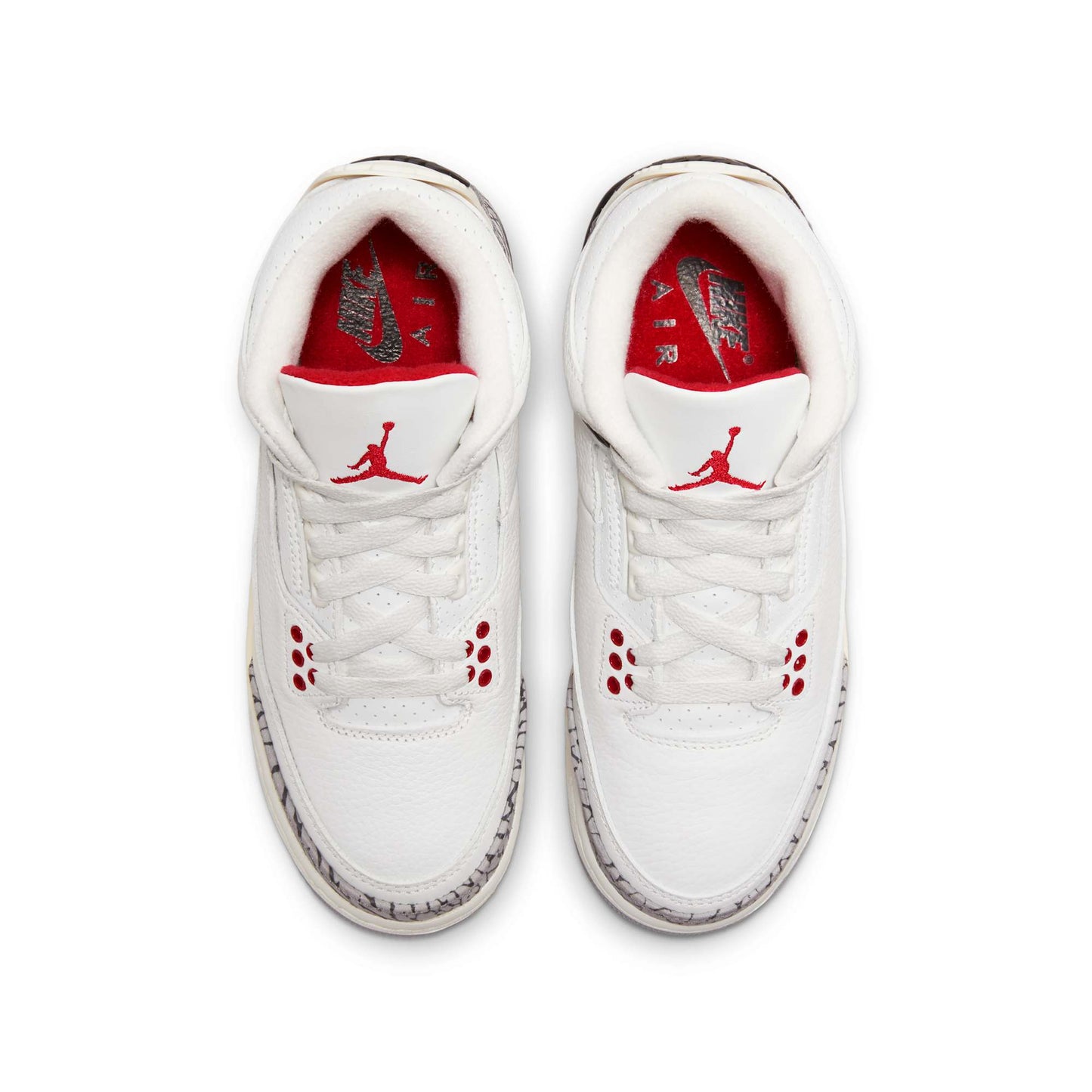 Air Jordan Grade School Retro 3 'White Cement Reimagined' Sneakers