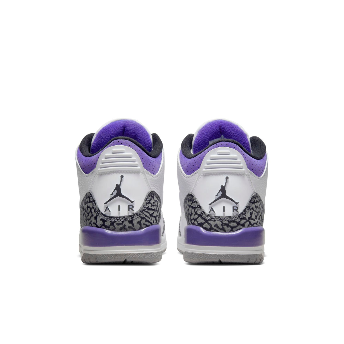 Air Jordan Grade School Retro 3 Gs 'Dark Iris' Sneakers