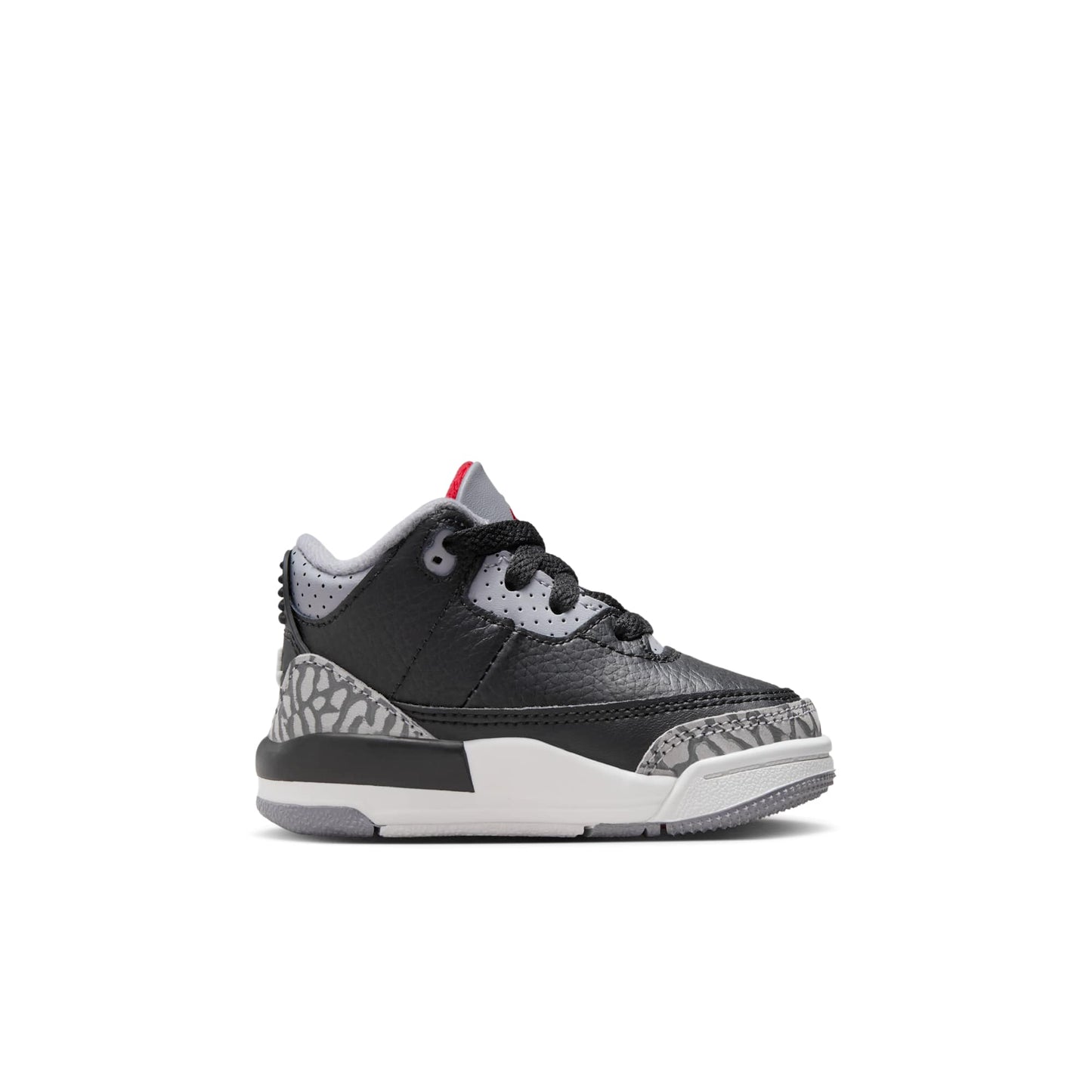 Air Jordan Toddlers Retro 3 'Black Cement 2024' Td Sneakers