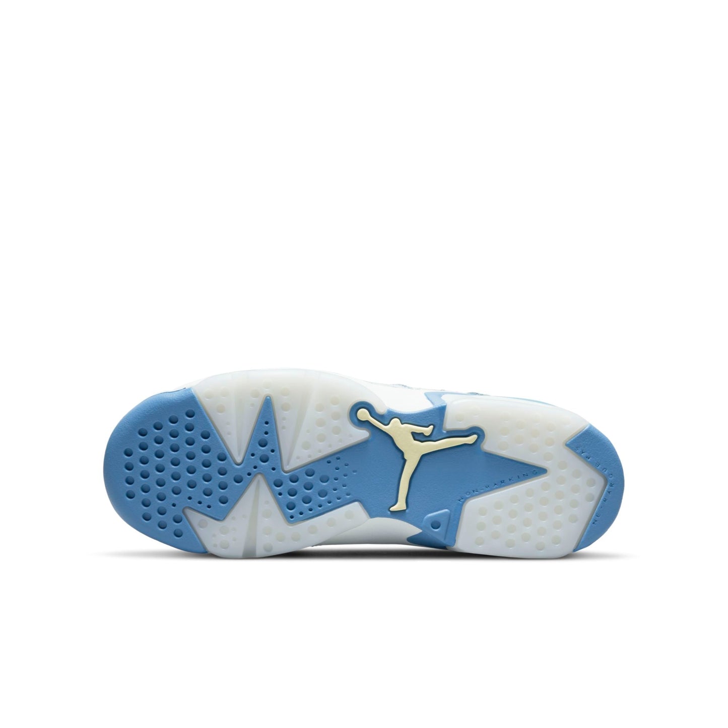 Air Jordan Youth Retro 6 Gs 'Washed Denim' Sneakers