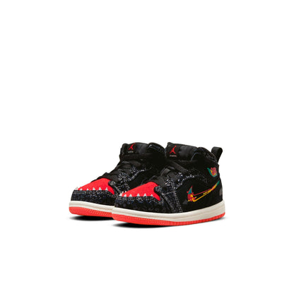Air Jordan Toddlers Retro 1 Mid Se Td 'Siempre Familia' Sneakers