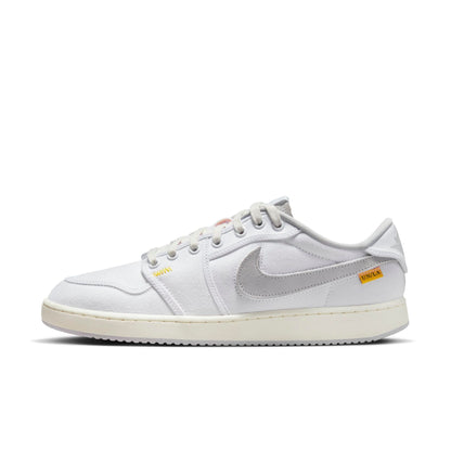 Air Jordan Men's Retro 1 Ajko Low Sp 'Union White Canvas' Sneakers