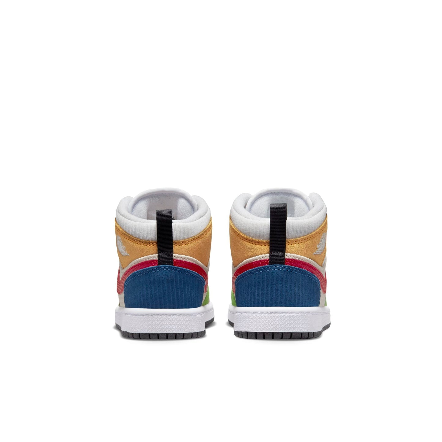 Air Jordan Preschool Retro 1 Mid Se Ps 'Messy Room' Sneakers