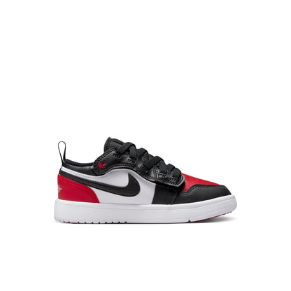 Air Jordan Preschool Retro 1 Low Alt 'White Red Black' Sneakers