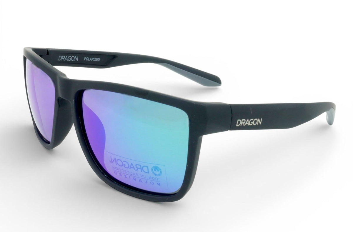 Dragon Unisex Rectangle Polarized Sunglasses - DRS1002-003