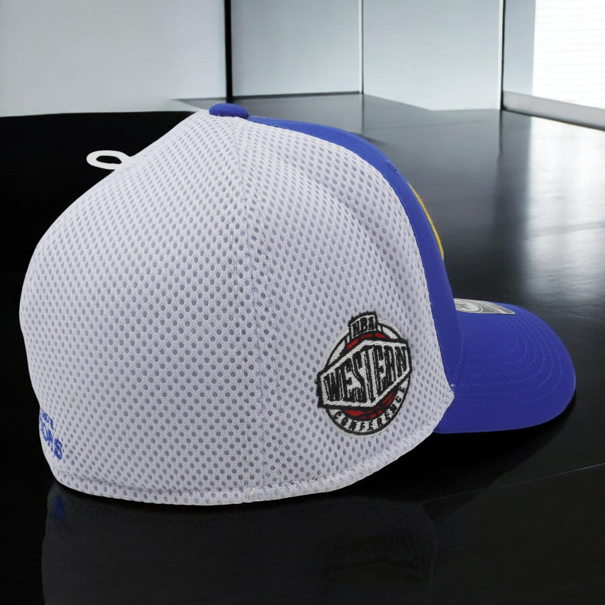 47 Brand Men's NBA Gs Warriors Western Conf Stretch Fit Hat Hats