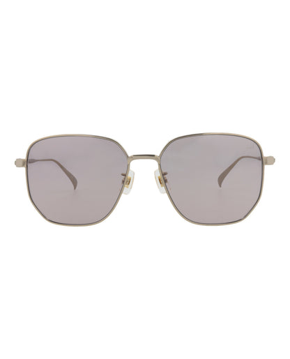 Dunhill Square-Frame Titanium Sunglasses