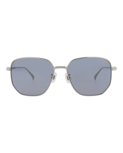 Dunhill Square-Frame Titanium Sunglasses