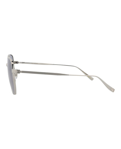 Dunhill Square-Frame Titanium Sunglasses