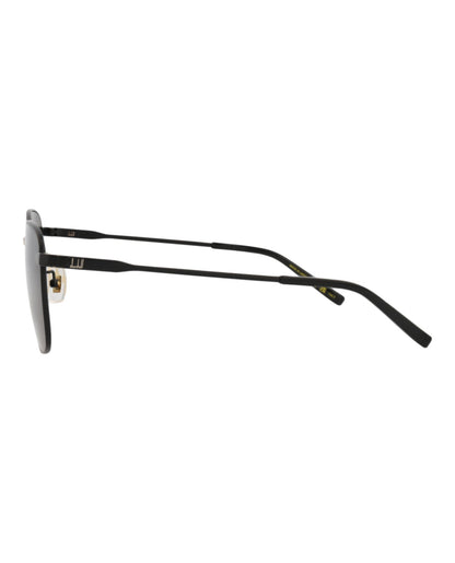 Dunhill Square-Frame Metal Sunglasses