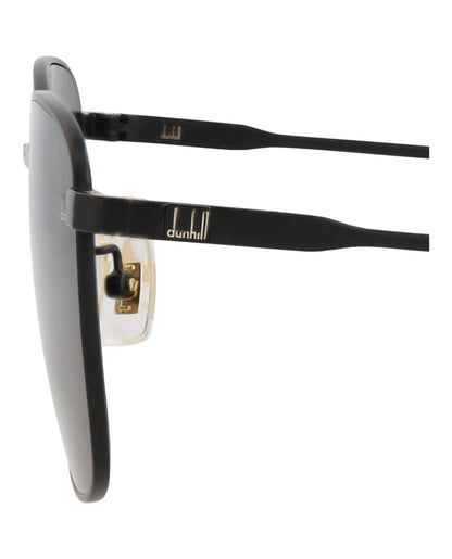 Dunhill Square-Frame Metal Sunglasses