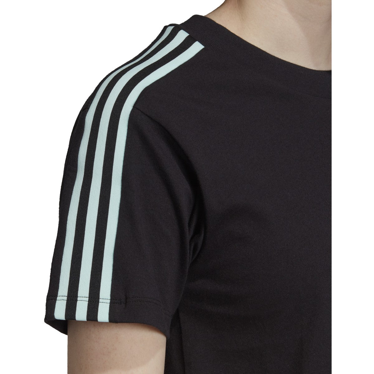 adidas Women's 3-Stripes Cropped Tee