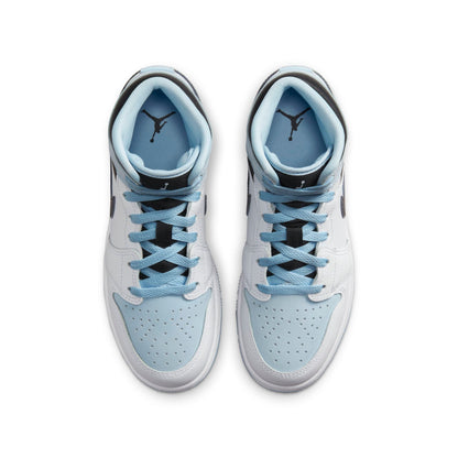 Air Jordan Grade School Retro 1 Mid Se 'Ice Blue 2023' Gs Sneakers