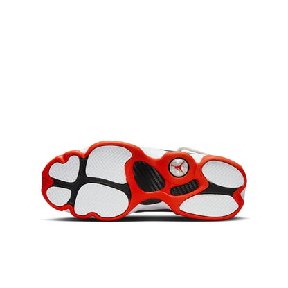 Air Jordan Grade School 6 Rings Gs 'White Black Team Orange' Sneakers