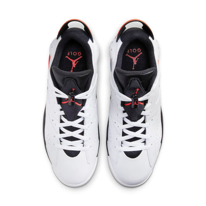 Air Jordan Men's Retro 6 Low Golf 'White Infrared' Sneakers