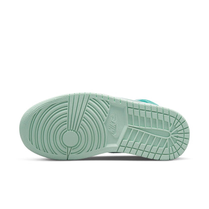 Air Jordan Women's Retro 1 Mid W 'Washed Teal' Sneakers