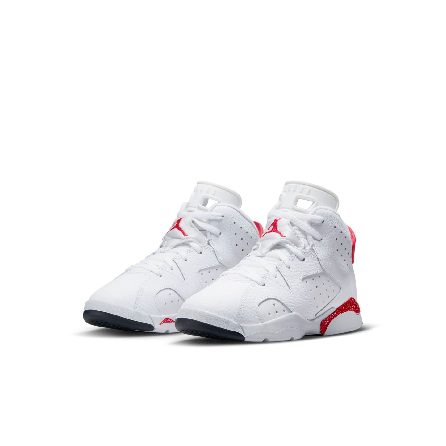 Air Jordan Preschool Retro 6 Ps 'Red Oreo' Sneakers