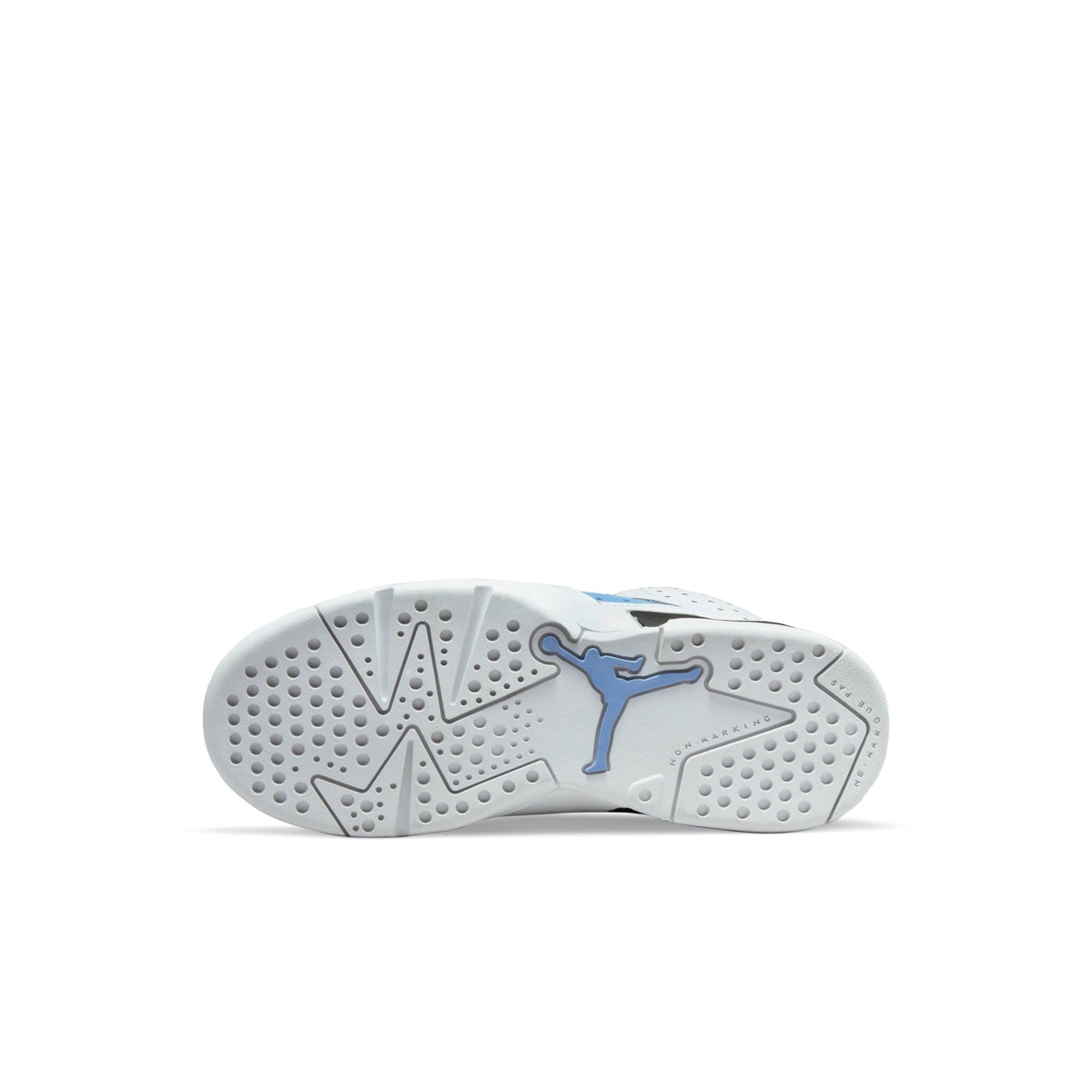 Air Jordan Preschool Retro 6 Ps 'Unc White' Sneakers