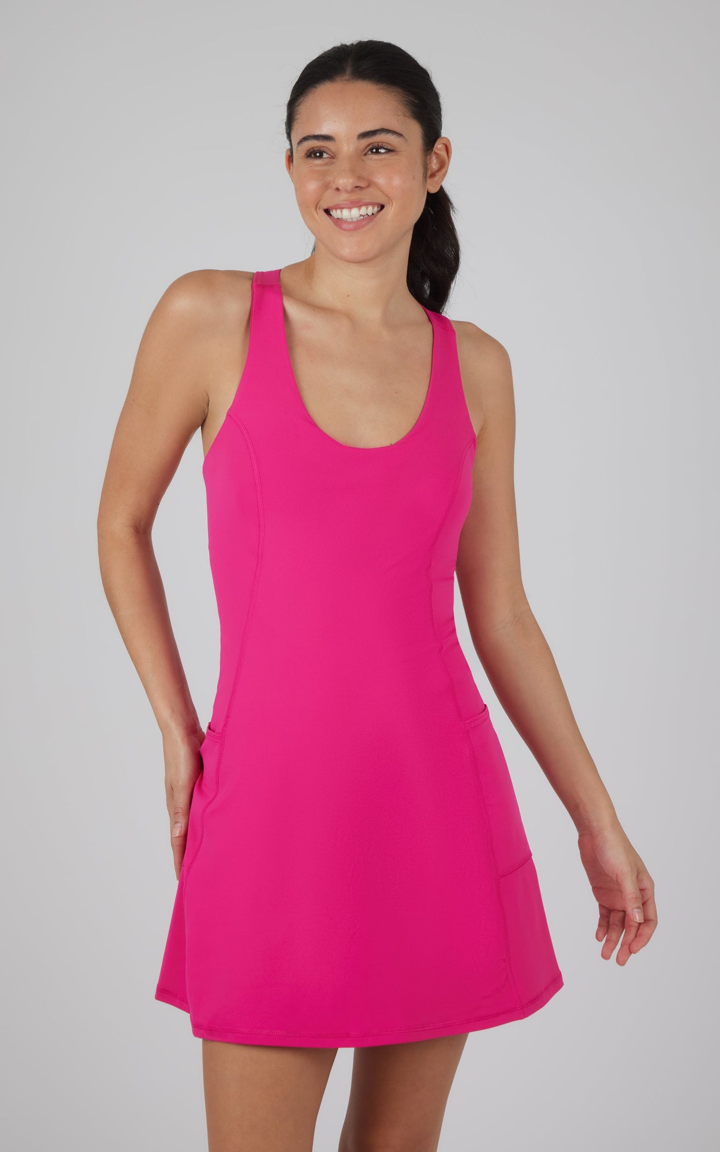 90 Degree by Reflex Game Day Dress w Built in Bra