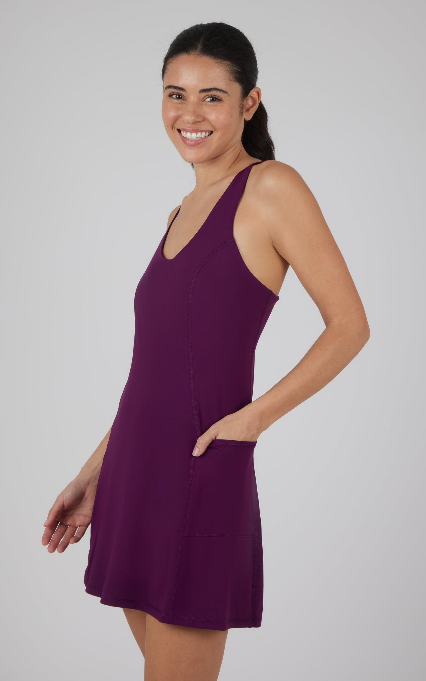 90 Degree by Reflex Game Day Dress w Built in Bra