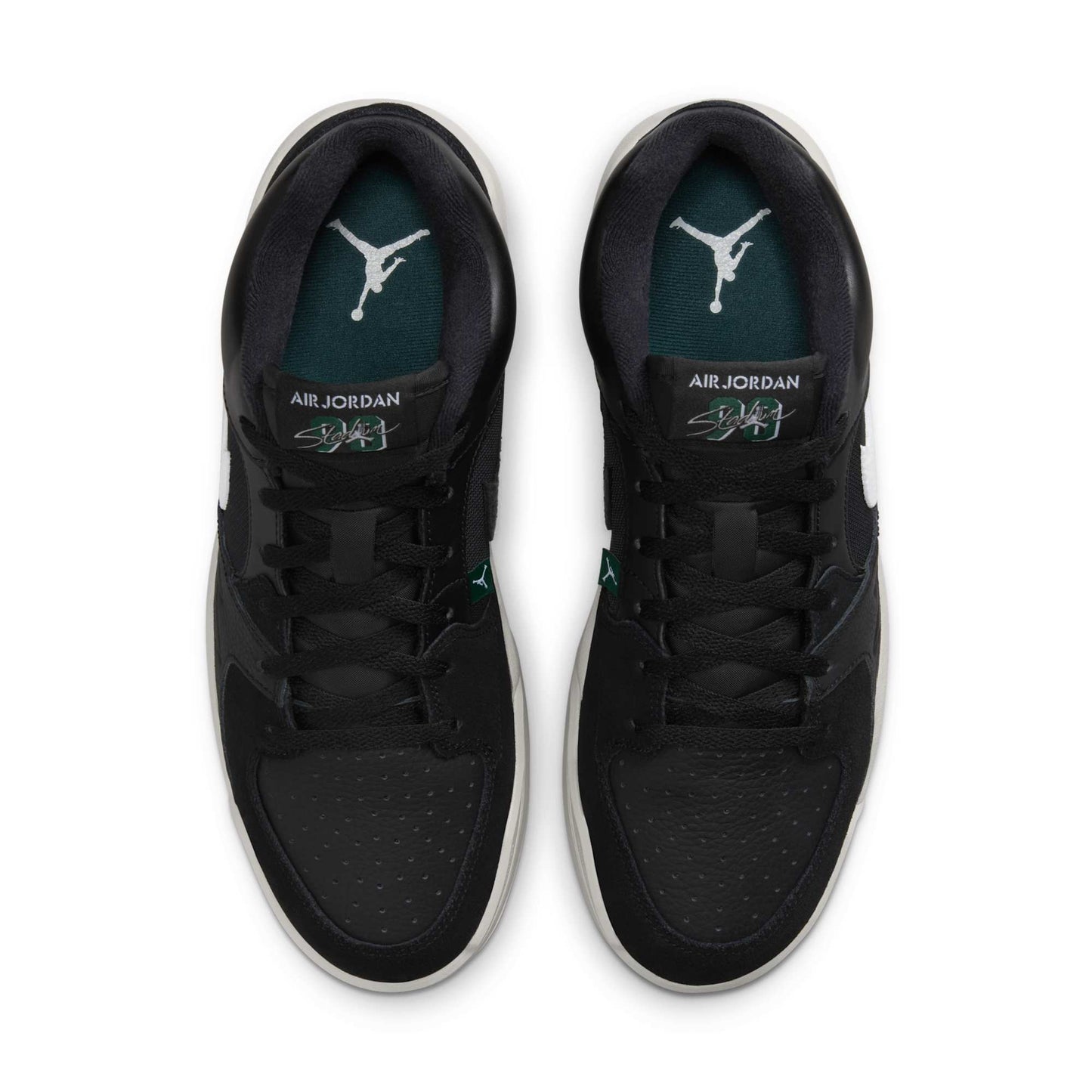 Air Jordan Men's Stadium 90 'Black White' Sneakers