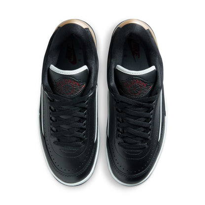 Air Jordan Women's Retro 2 Low "Black/Varsity Red" Sneakers